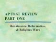 AP TEST REVIEW PART ONE PowerPoint PPT Presentation