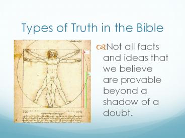 Types of Truth in the Bible