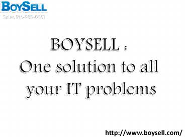 IT Solutions by Boysell