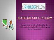Rotator Cuff Pillow For Shoulder Pain