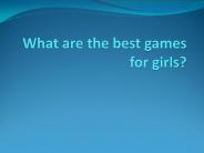 Girls Games