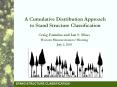 A Cumulative Distribution Approach to Stand Structure Classification PowerPoint PPT Presentation