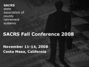 SACRS Fall Conference 2008