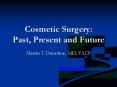 Cosmetic Surgery: Past, Present and Future PowerPoint PPT Presentation