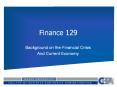 Finance 129 PowerPoint PPT Presentation