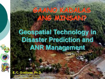 GAANO KADALAS ANG MINSAN?