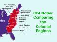Ch4 Notes: Comparing the Colonial Regions PowerPoint PPT Presentation