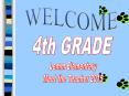 4th GRADE PowerPoint PPT Presentation