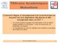 TRAvaux Acad PowerPoint PPT Presentation