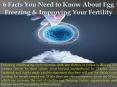 6 Facts You Need to Know About Freezing Your Eggs and Improving Your Fertility PowerPoint PPT Presentation