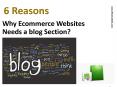 Why Ecommerce Website needs a blog? - 6 Reason PowerPoint PPT Presentation