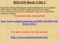 BUS 698 Week 4 DQ 2 PowerPoint PPT Presentation