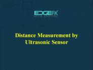Distance Measurement by Ultrasonic Sensor