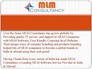 MLM software devlopment company in India