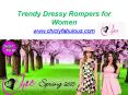 Trendy Dressy Rompers for Women - www.chiclyfabulous.com PowerPoint PPT Presentation