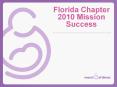 Florida Chapter 2010 Mission Success PowerPoint PPT Presentation