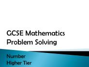 GCSE Mathematics