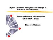 Object Oriented Analysis and Design in Software Development