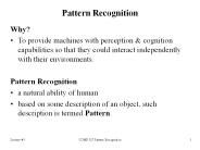 Pattern Recognition