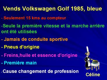 Vends Volkswagen Golf 1985, bleue
