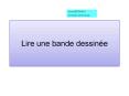 Lire une bande dessin PowerPoint PPT Presentation