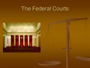 The Federal Courts