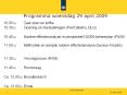 Programma woensdag 29 april 2009 PowerPoint PPT Presentation