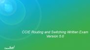 CCIE R&S Written Exam 400-101