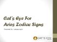 Cats eye gemstone for aries zodiac sign (1) PowerPoint PPT Presentation