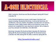 Electrician Columbia TN