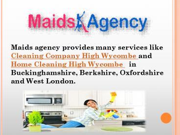 domestic cleaning Slough