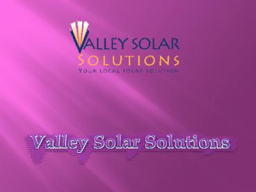 Solar Panel Installation Eligibility