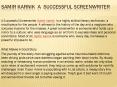 Samir Karnik a Successful Screenwriter PowerPoint PPT Presentation