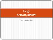Fargo ID card printers