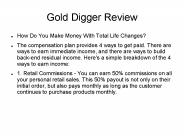 Gold Digger Review