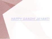 Happy Gandhi Jayanti