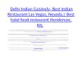 Delhi Indian Cuisinelv- Best Indian Restaurant Las Vegas, Nevada,| Best halal food restaurant Henderson, NV, PowerPoint PPT Presentation