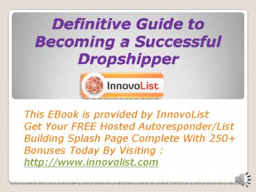 Definitive Guide to Becoming a Successful Dropshipper (1)