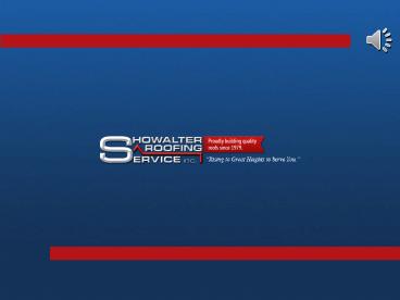 Commercial Roofing Repair & Replacement Services - Showalter Roofing