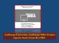 Gulbarga University, Gulbarga MBA Project reports Starts from Rs.1500/- PowerPoint PPT Presentation