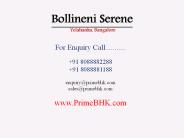 Bollineni Serene, Yelahanka, Bangalore