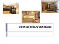 Contemporary Kitchens PowerPoint PPT Presentation