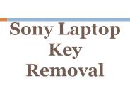 Sony Laptop Key Removal