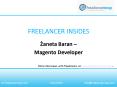 Zaneta Baran - Magento Developer PowerPoint PPT Presentation
