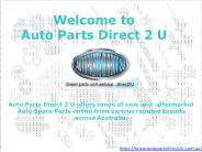 Auto Spare Parts online