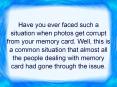 Recover photos from corrupt memory card PowerPoint PPT Presentation
