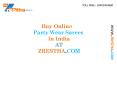 Online Shopping Of Party Wear Sarees In India
