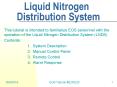 Liquid Nitrogen Distribution System PowerPoint PPT Presentation