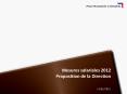 Mesures salariales 2012 Proposition de la Direction PowerPoint PPT Presentation