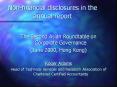 Non-financial%20disclosures%20in%20the%20annual%20report PowerPoint PPT Presentation